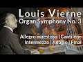 Capture de la vidéo 🎵 A Live Performance Of Louis Vierne's 'Organ Symphony No. 3' (Complete)