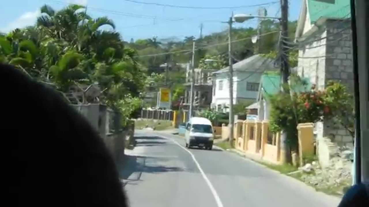 Driving through Lucea, Hanover, Jamaica YouTube