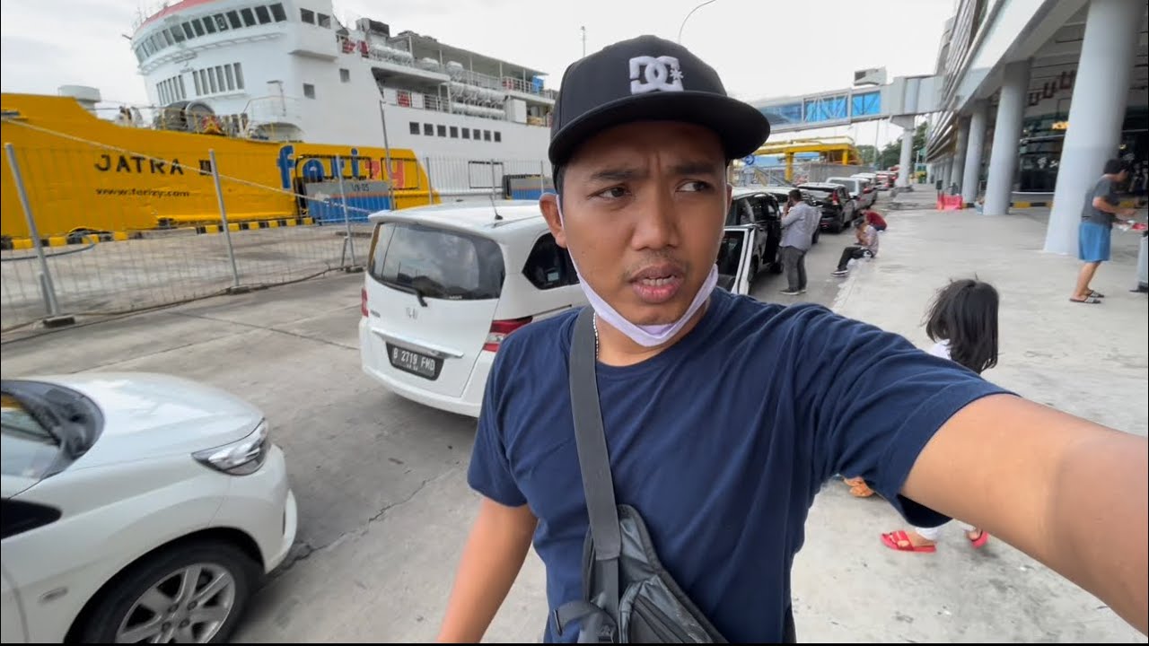 Naik Kapal Express Antri 3 Jam !! Pelabuhan Bakauheni menuju Merak | bajidot balik banyuwangi