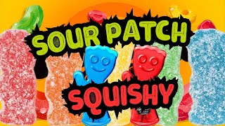 DIY Sour Patch Kids Paper Squishy Experiment 🍬😱 Will It Look Real? #PaperSquishy