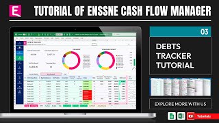 ENSSEN Cash Flow Manager Lite Version Tutorial - Debts Tracker