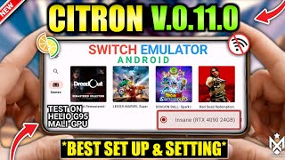NEW UPDATE🔥 CITRON V11 EMULATOR ANDROID | ADA FITUR BARU LAGI, SETTING TERBAIK BUAT SEMUA JENIS HP