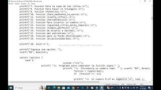 Funciones 6 en Lenguaje C