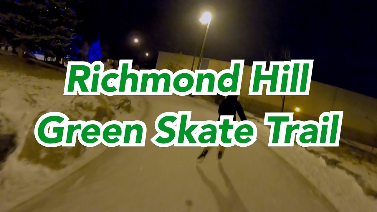 Ice Skating Near Toronto Richmond Green Skate Trail YouTube