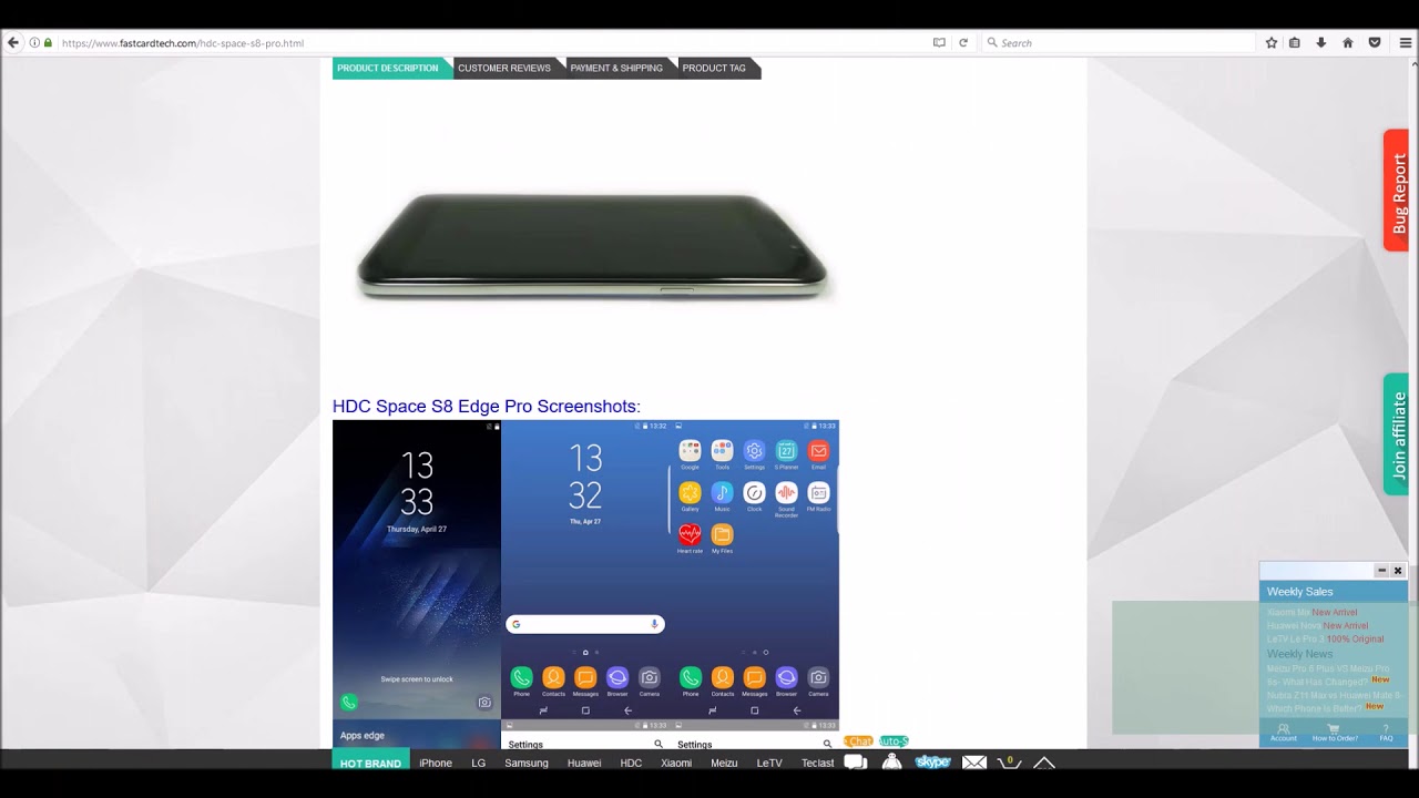 Best Goophone S8 Clone Ever!