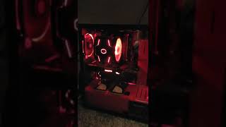 Computer Case Lighting Effect