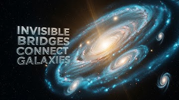 The Invisible Bridges Connecting Galaxies - How Dark Matter Shapes Cosmic Structure