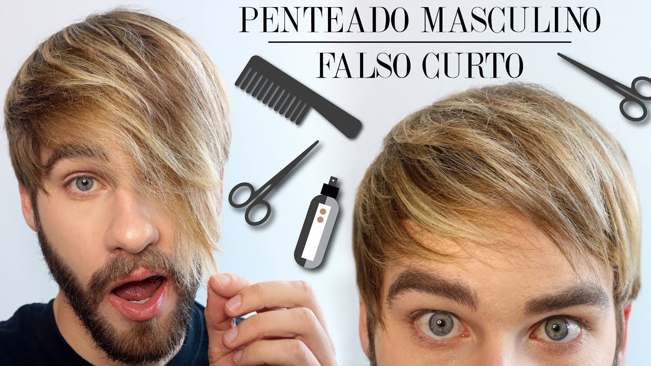 penteados com cabelo curto masculino