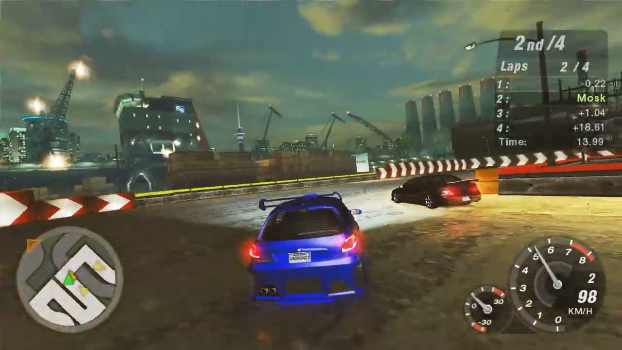 Need for speed Underground 2: Street x sujo 