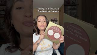 Testing out the new Rare Beauty soft matte powder bronzers