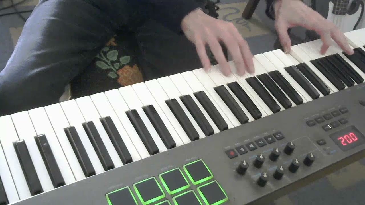 SIMPLE MINDS - East At Easter Piano Chords Live Version