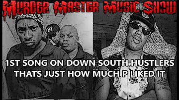 SHOESTRING on MASTER-P wanting DAYTON FAMILY song for DOWN SOUTH HUSTLERS and making it first track