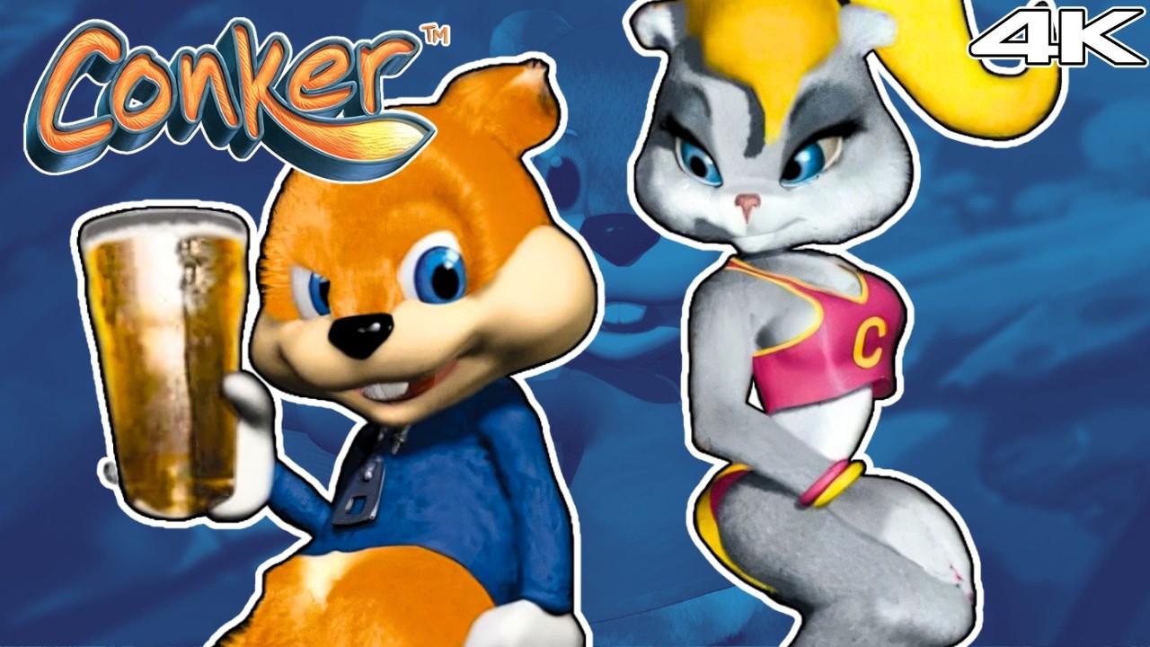 Conker’s Bad Fur Day | Remastered in 4K | Xbox Series X Gameplay (N64 ...
