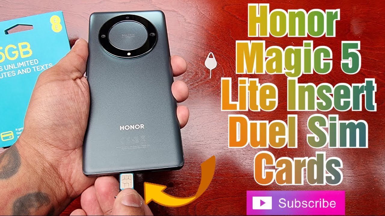 Celular Honor Magic 5 Lite 256GB Esmerald Green