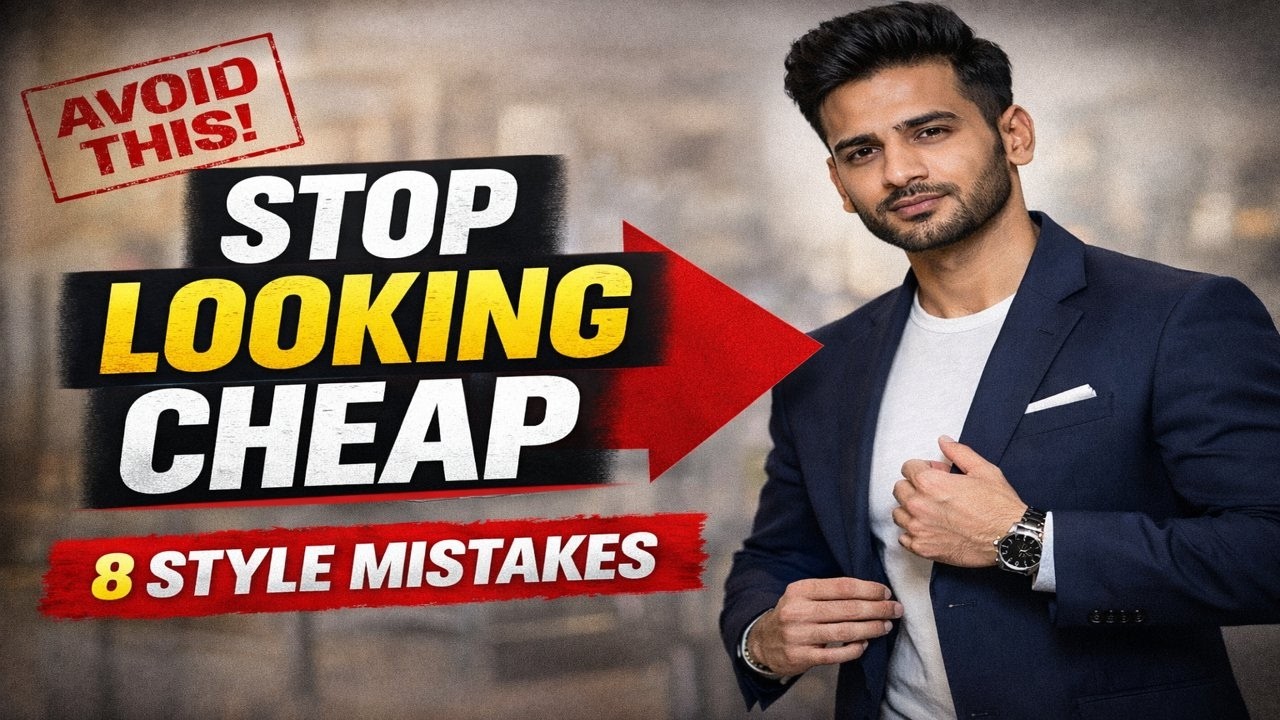 Men’s Fashion Mistakes That Instantly Make You Look Cheap (Stop Doing This in 2026)