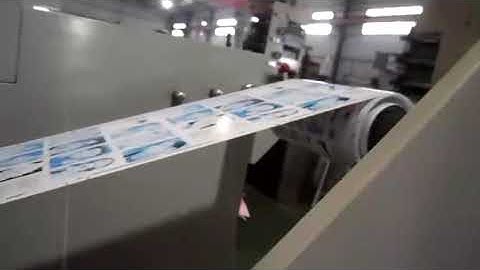 turn bar flexo printing machine