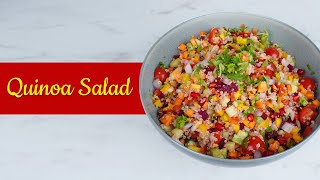 Quinoa Salad Indian Style | Quinoa Easy Tasty Salad | #Recipe264 | SAAOL Zero Oil Cooking