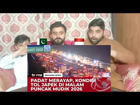 [BREAKING NEWS] Malam Ini Puncak Arus Mudik Lebaran 2026  tvOne | Pakistani Reaksi | D-R-RUE
