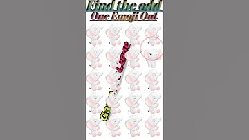 Memory Test 🤯 || Find The Odd Emoji Out || Emoji Puzzle Quiz || part 35 || #shorts #quiztime