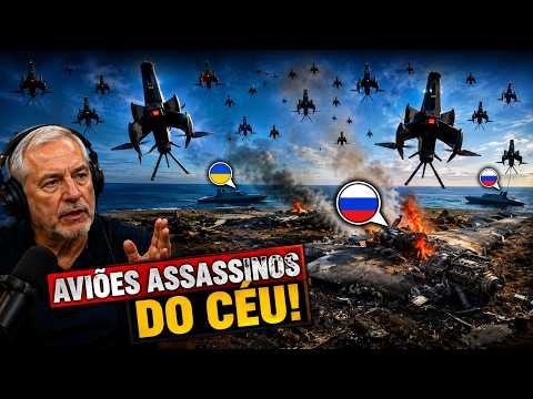 WORLD FIRST... Ukraine's BRUTAL ambush destroys Putin's drones [FROM THE SEA]