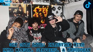 Sin City Live! Interview With Kira Manson, @llegalizedrank, & Rruuddean