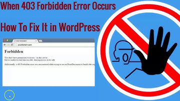 403 Forbidden Error And How To Fix  Them