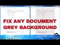 Remove gray background from copied text in MS Word - YouTube