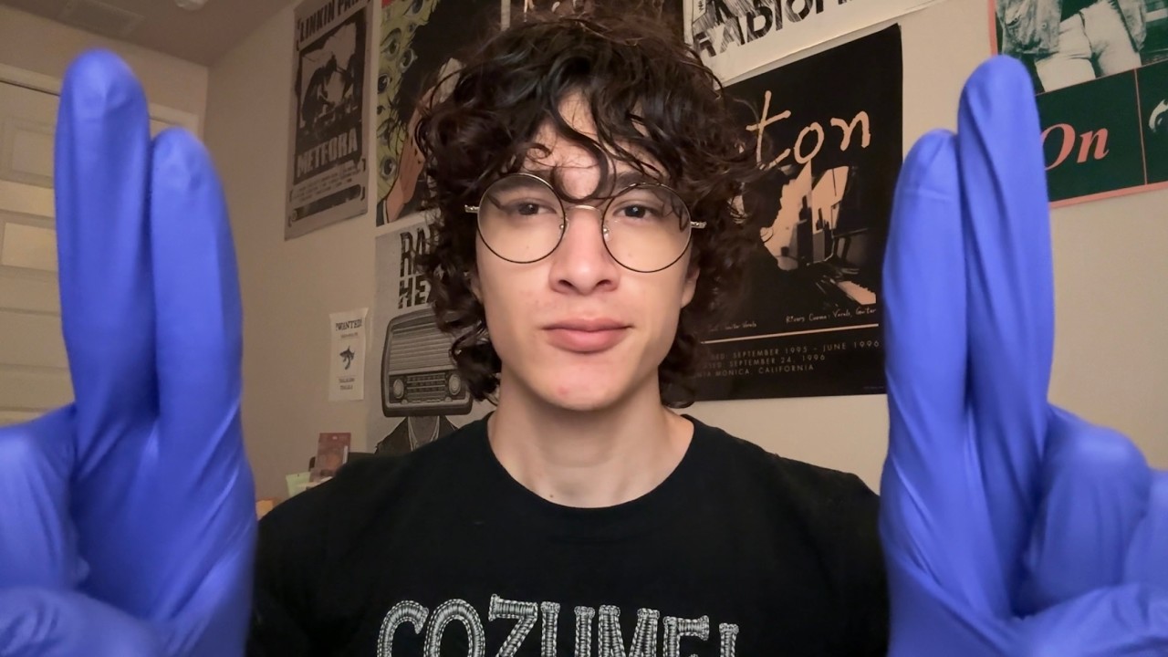 Студент-медик ASMR проведет осмотр черепных нервов 💤