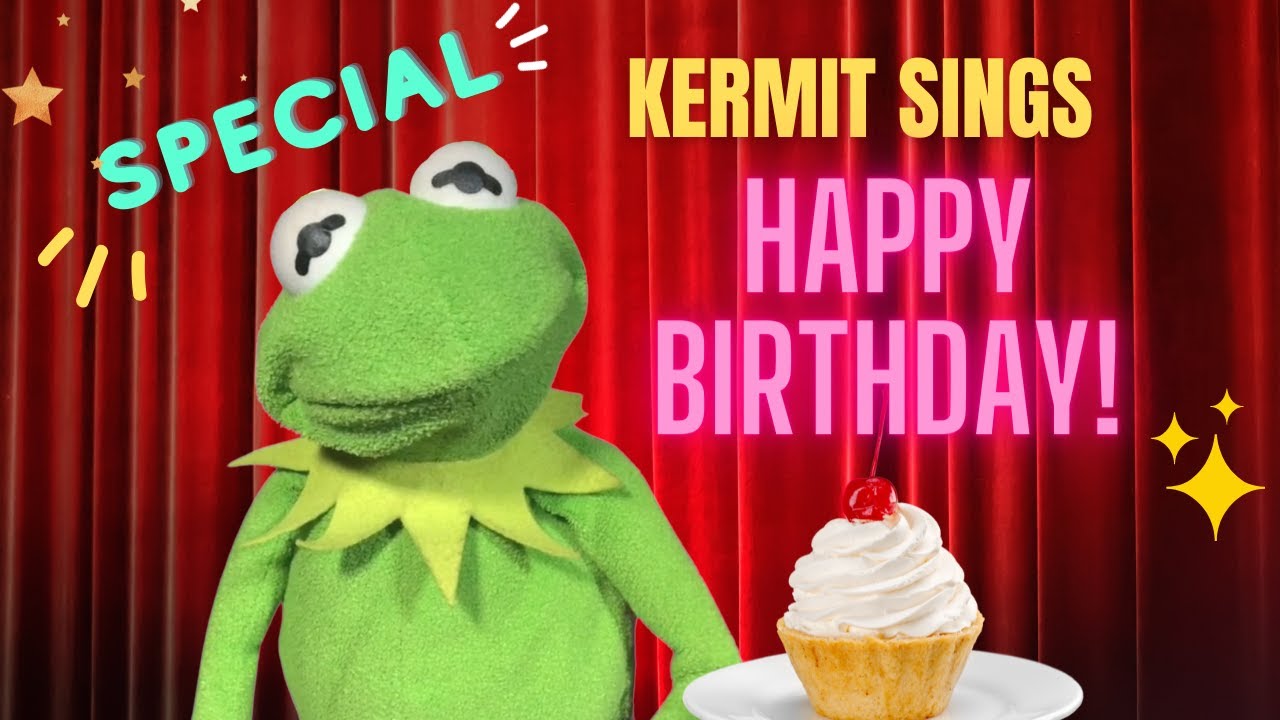 Recolectar 114+ images feliz cumpleaños kermit - Viaterra.mx