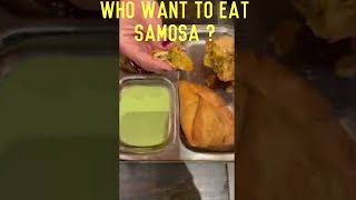 Who want to Eat Samosa ? World Famous Samosa I Street Food I Indian Food I  #shorts
