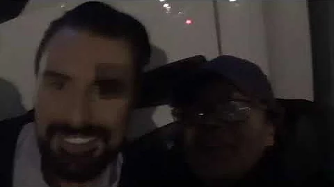 Rylan Neal-Clarke meeting fans after The One Show ...