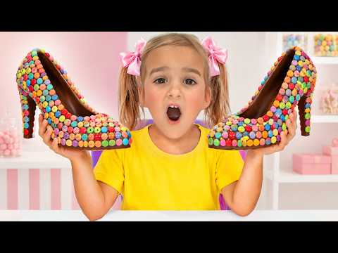 Alice Sells Candy Shoes! Funny Stories for Kids