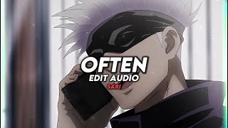 Often Kygo Remix - The Weeknd Edit Audio