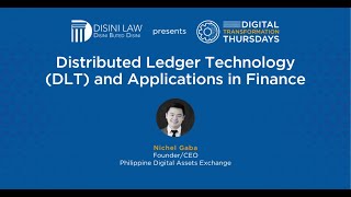 Distributed Ledger Technology (DLT) and Applications in Finance (Nichel Gaba)
