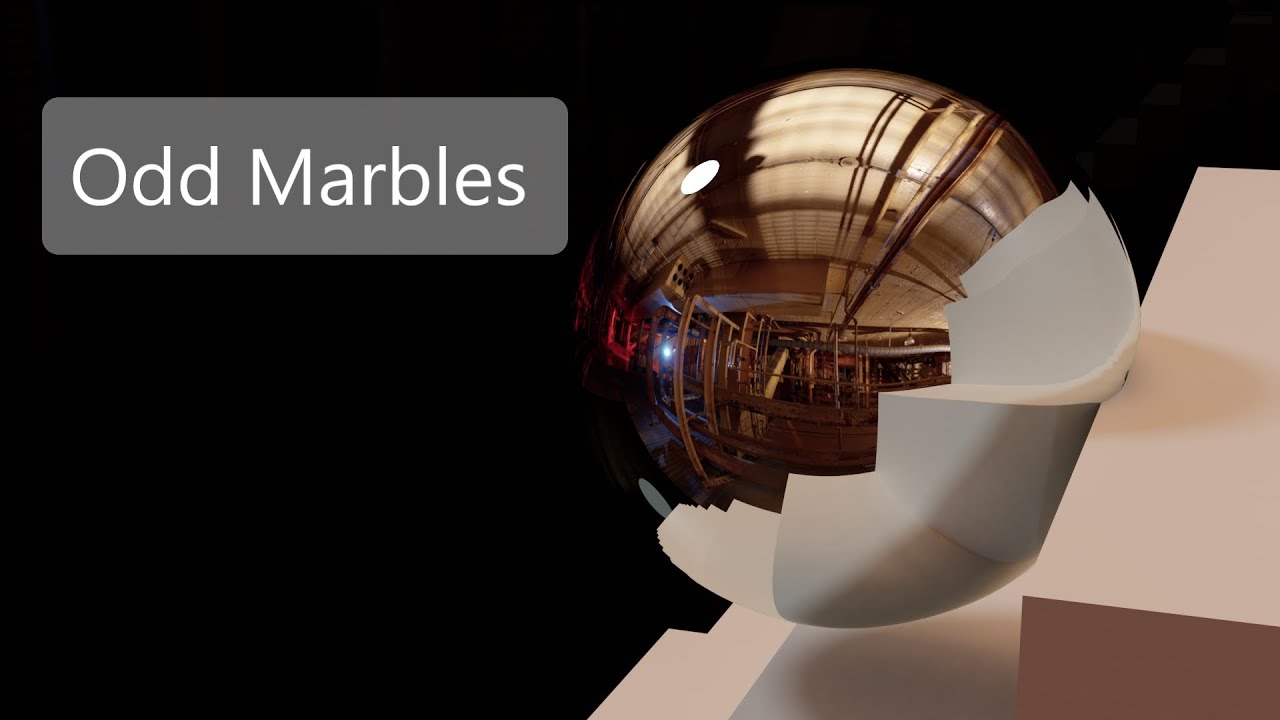 Odd Marble Physics