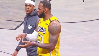 LeBron James Disrespected By Nets Then Makes Them Pay \& Goes Crazy For Jared Dudley! Lakers vs Nets