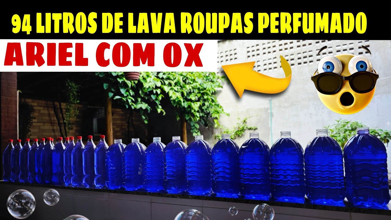 ✨ ARIEL CASEIRO TURBINADO COM OX – A RECEITA MAIS PODEROSA E PERFUMADA!😱🤑