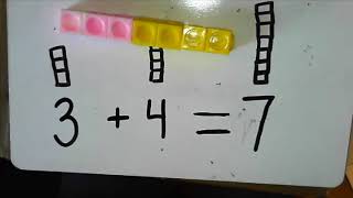 Math: Using Linking Cubes to Model Addition