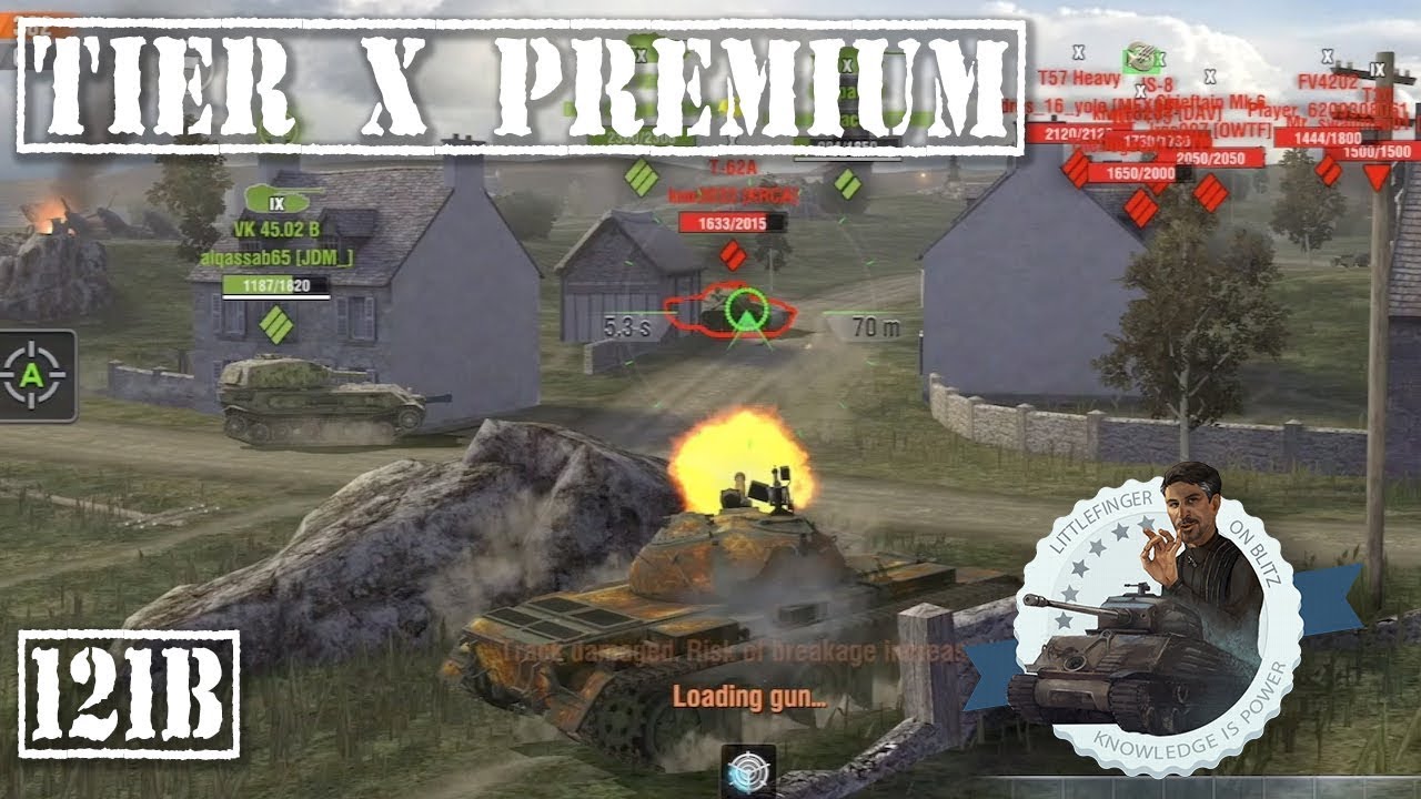 wotblitz Two ACE Mastery Games in the Tier X Premium 121B ||WOT Blitz||
