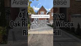41 Maroon Drive, Oak Ridges, Richmond Hill is Available for Lease #yorkregionrealestate 41 Maroon Drive, Oak Ridges, Richmond Hill is Available for Lease #yorkregionrealestate