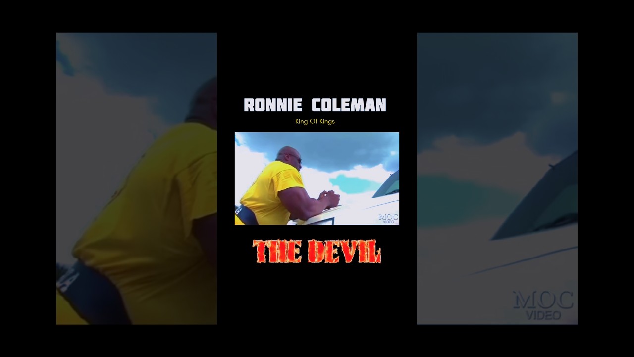 Olympia Devil Ronnie Coleman #ronniecoleman #bodybuilding #gymshort