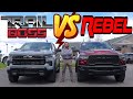 2025 Ram Rebel vs Chevy Silverado Trail Boss: Pop The Hood Ram!