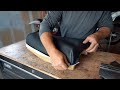 Making a simple custom motorcycle seat cover