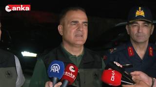 Muğla Valisi İdris Akbıyık, Milas'taki orman yangınına ilişkin açıklama yapıyor #Canlı
