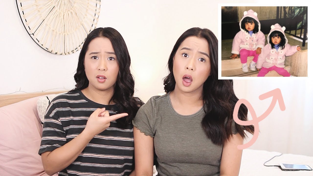 Guessing Who's Who: BABY PICTURES! | The Caleon Twins