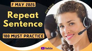 PTE Repeat Sentence - APRIL 2026 - MUST PRACTICE