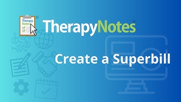 Create a Superbill - TherapyNotes®