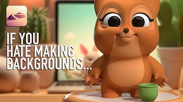 Use AI to create backgrounds for your characters! Nomad Sculpt Quick tutorial