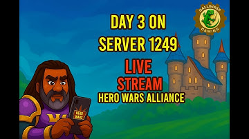 Day 3 on Server 1249 - Live Stream  - Nov 23 2025