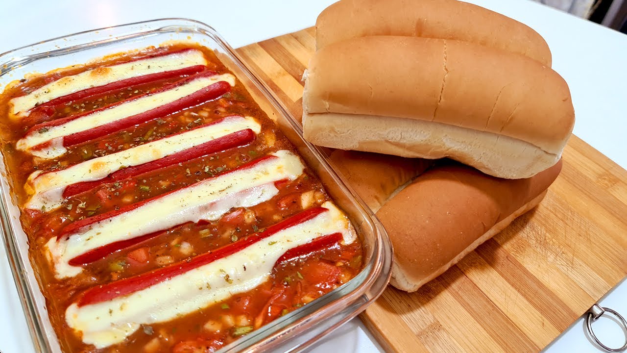 Já fez assim ?  Cachorro quente gourmet simples e fácil,  o melhor que já comi